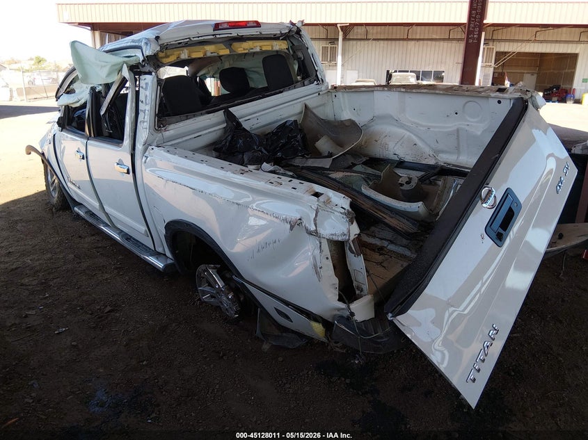 Vin: 1n6aa0ec3fn500151, lot: 45625627, nissan titan sv 20153