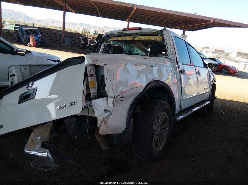 Vin: 1n6aa0ec3fn500151, lot: 45625627, nissan titan sv 20154