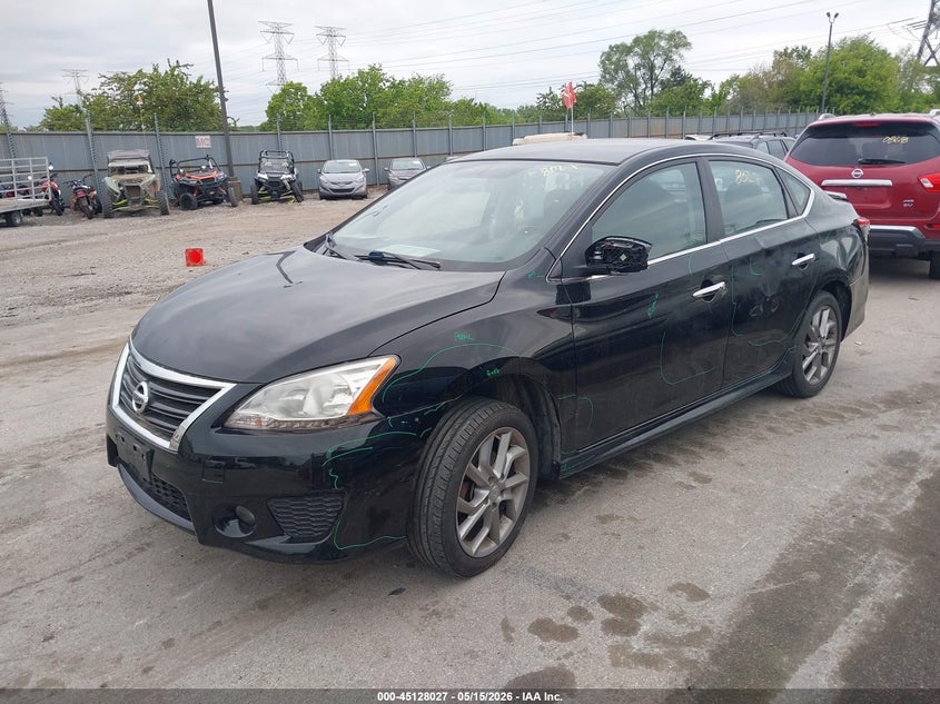 2013 Nissan Sentra Sr 3N1AB7AP4DL560022 photo 1