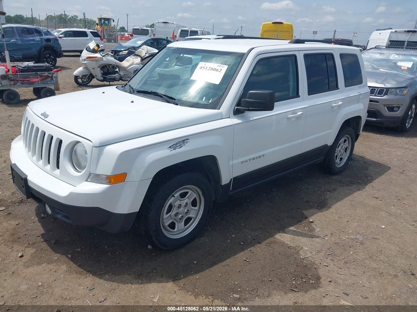 JEEP PATRIOT 2016 VIN 1C4NJPBB8GD761484