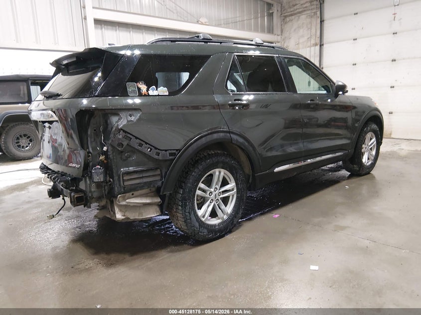 Vin: 1fmsk8dhxnga78667, lot: 45625791, ford explorer xlt 20224
