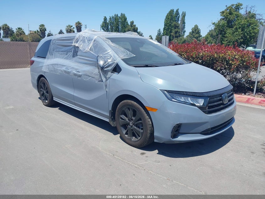 Vin: 5fnrl6h78pb004196, lot: 45625798, honda odyssey sport 2023 img_1