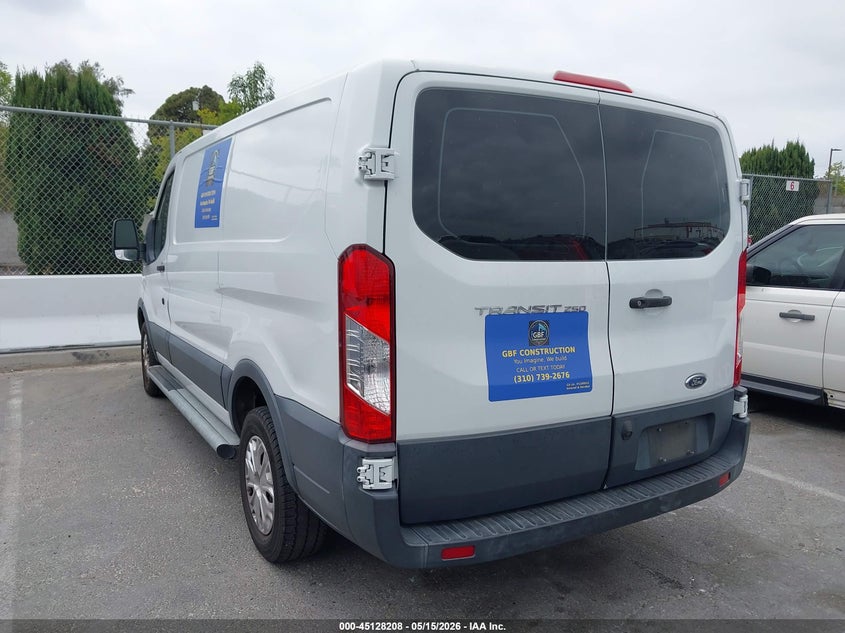 VIN 1FTYR1YM6JKA89262 2018 FORD TRANSIT-250