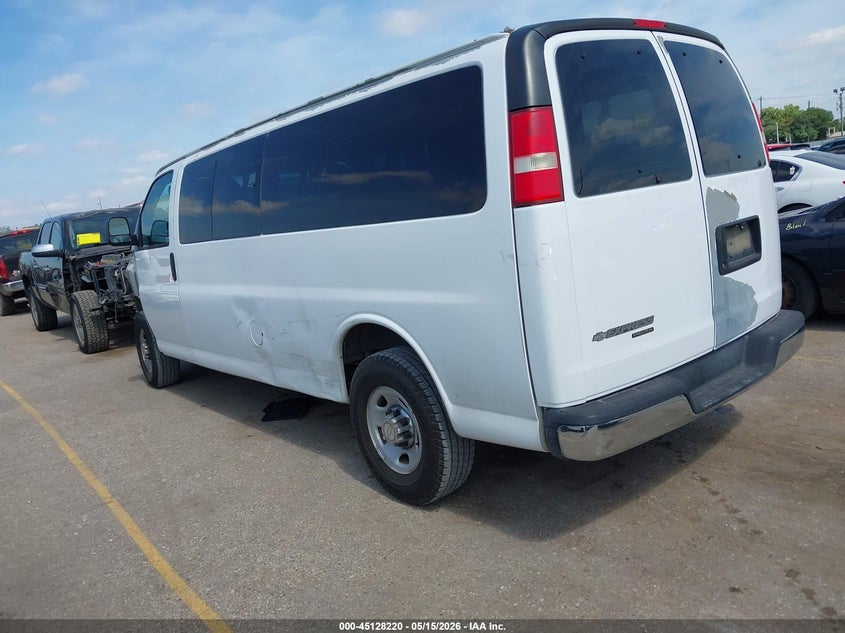 Vin: 1gazg1fg3c1158014, lot: 45625836, chevrolet express 3500 lt 20123