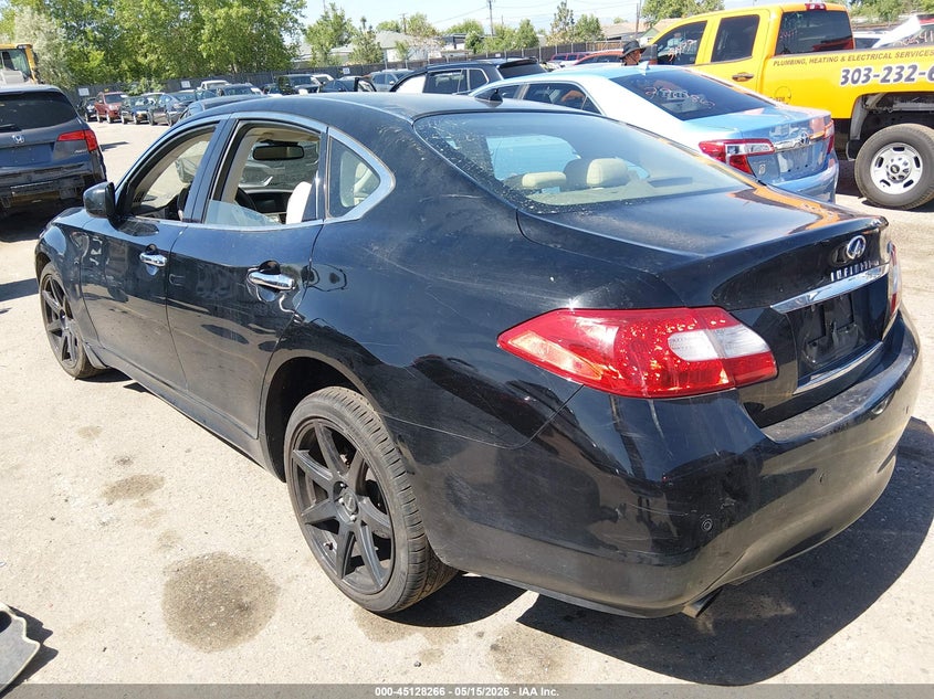 Vin: jn1by1ar8dm600724, lot: 45625882, infiniti m37x 20133