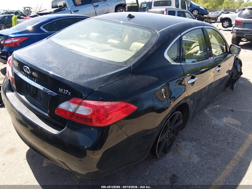 Vin: jn1by1ar8dm600724, lot: 45625882, infiniti m37x 20134