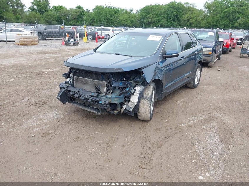 Vin: 2fmpk4j82gbc05571, lot: 45625892, ford edge sel 20162