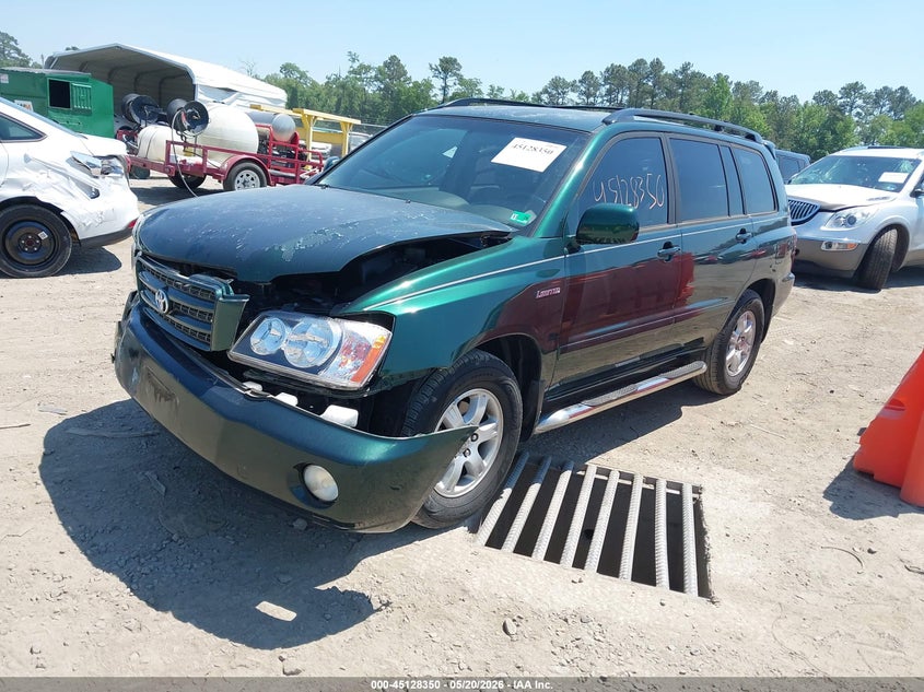 JTEGF21A210011417 2001 Toyota Highlander V6 photo 1