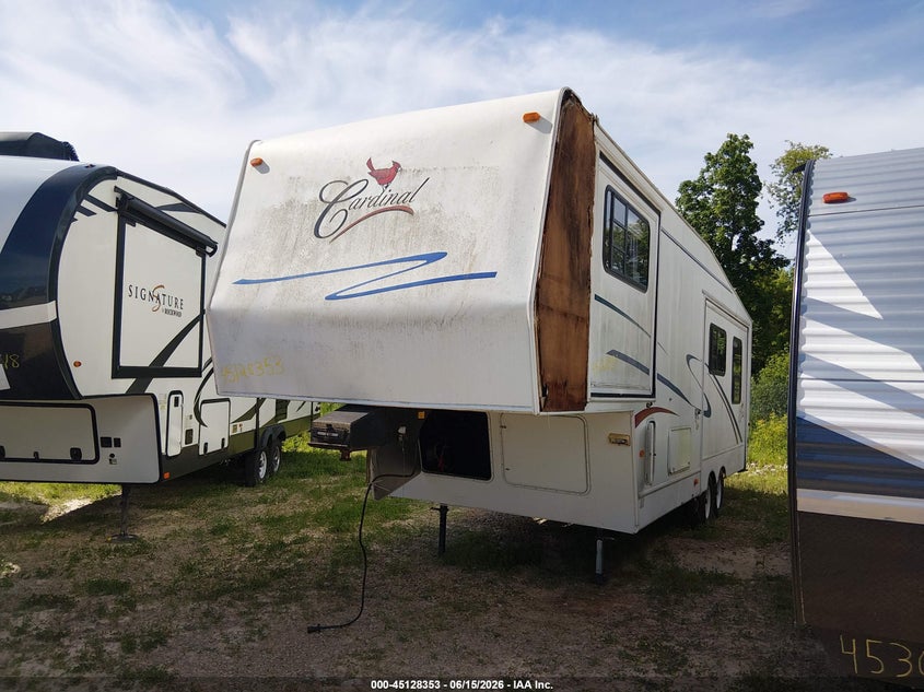 X4FCAD21WC0708154 1998 Cardinal 5th Whl Travel Trailer photo 1