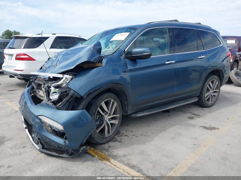 Vin: 5fnyf6h96hb071675, lot: 45626019, honda pilot touring 20172