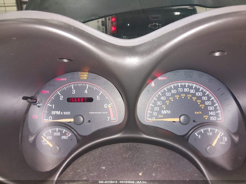 2003 Pontiac Grand Am Gt1 VIN: 1G2NV12E93C216068 Lot: 45128415