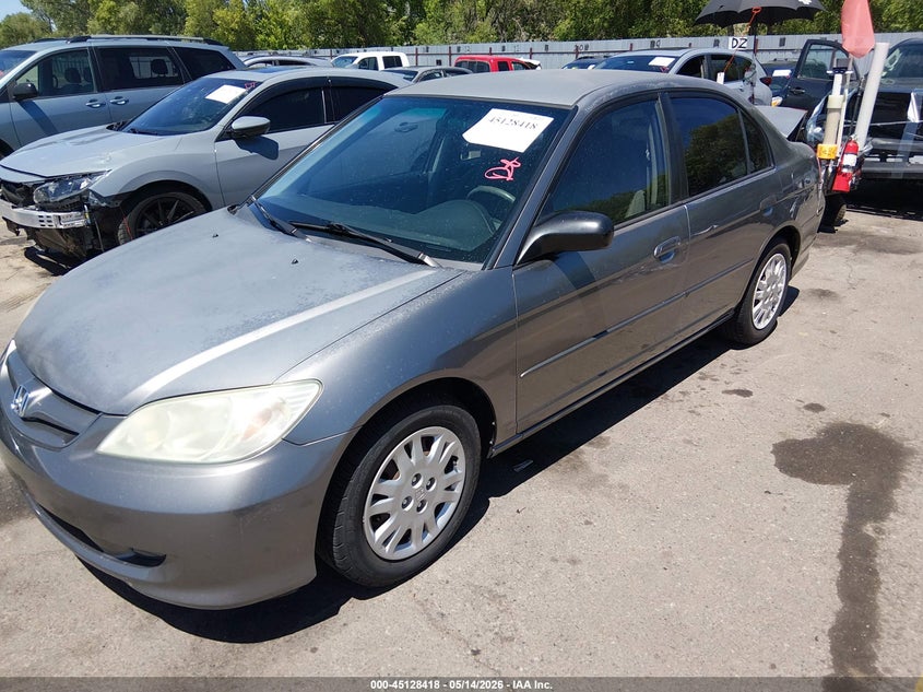 2004 Honda Civic Lx 2HGES15584H622262 photo 1