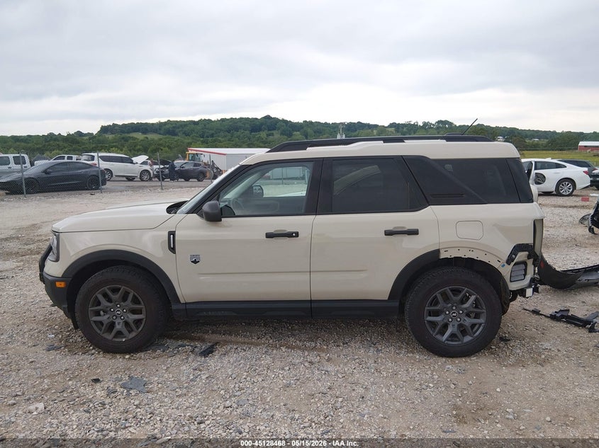2025 Ford Bronco Sport Big Bend VIN: 3FMCR9BN2SRE63482 Lot: 45128468
