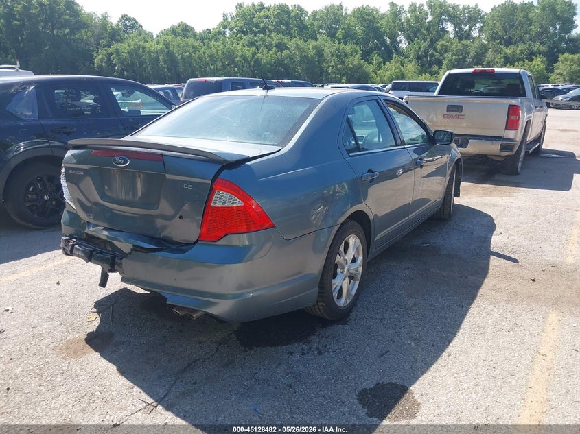 2012 FORD FUSION auction photo 4
