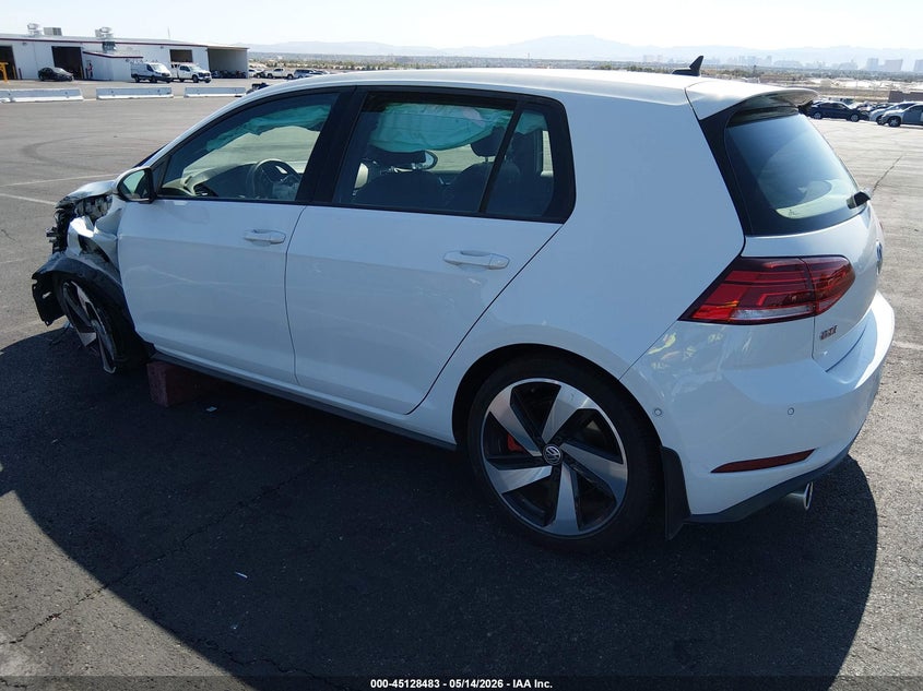 VOLKSWAGEN GOLF GTI 2019 VIN 3VW5T7AU5KM023682