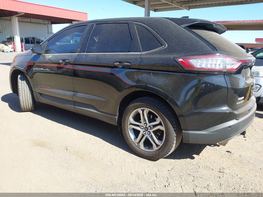 Vin: 2fmpk3k97gbb22347, lot: 45626119, ford edge titanium 20163