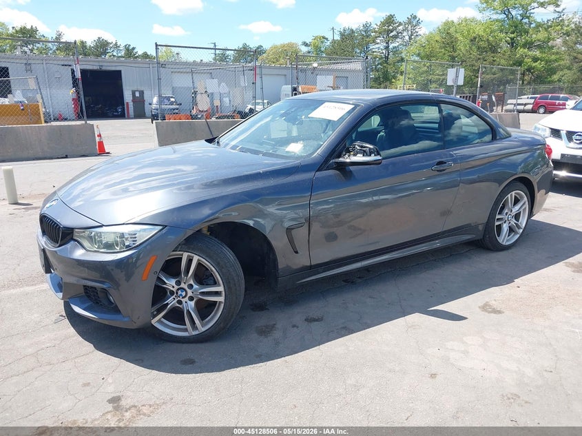 2017 BMW 430I xDrive VIN: WBA4U9C50H5D44153 Lot: 45128506