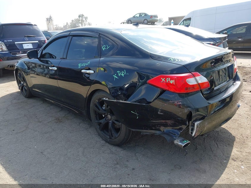 Vin: jn1by1ap0bm326592, lot: 45626136, infiniti m37 20113