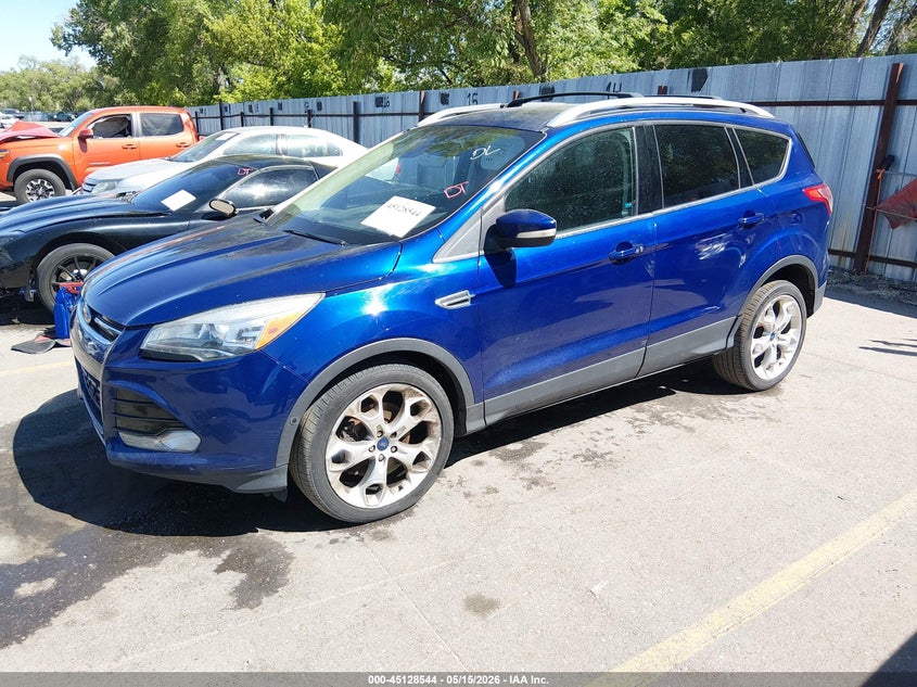 Vin: 1fmcu9j92duc61921, lot: 45626160, ford escape titanium 20132