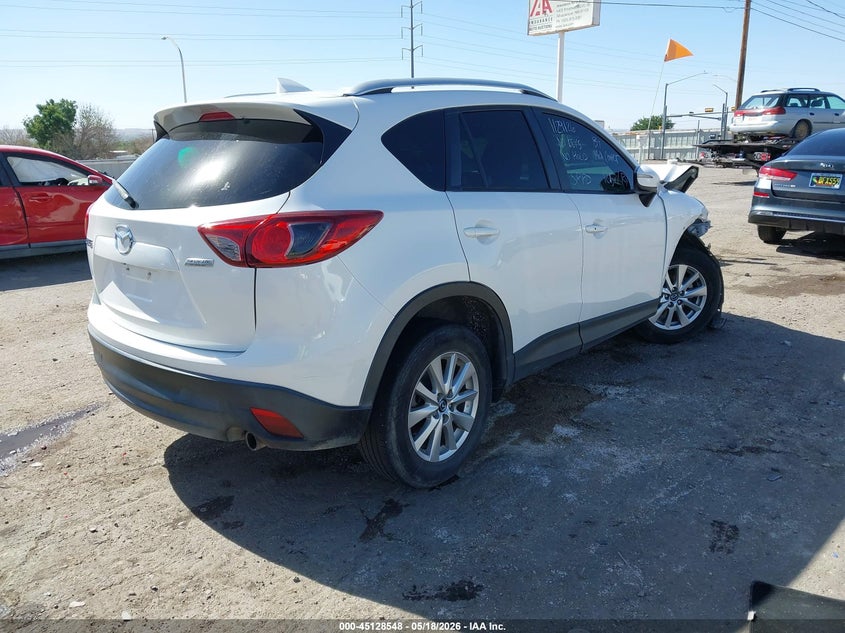 Vin: jm3ke2cy8g0847180, lot: 45626164, mazda cx-5 touring 20164