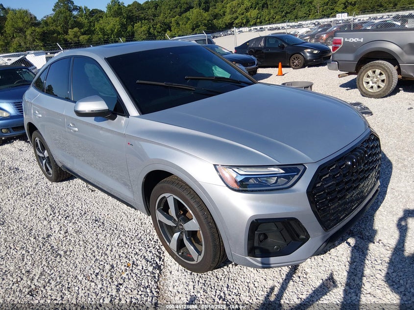 Vin: wa15aafy5n2083288, lot: 45626312, audi q5 sportback premium plus 45 tfsi s line quattro s tronic 20221