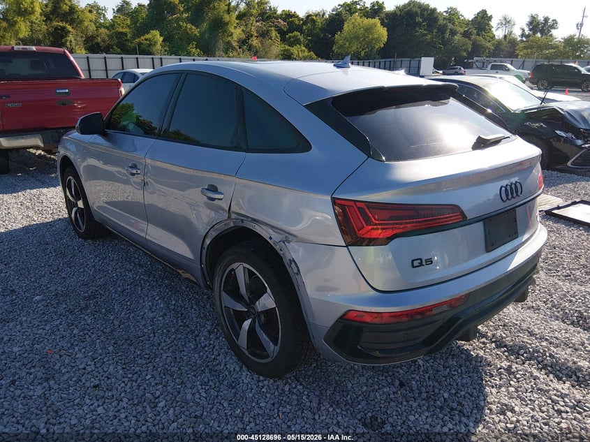 Vin: wa15aafy5n2083288, lot: 45626312, audi q5 sportback premium plus 45 tfsi s line quattro s tronic 20223