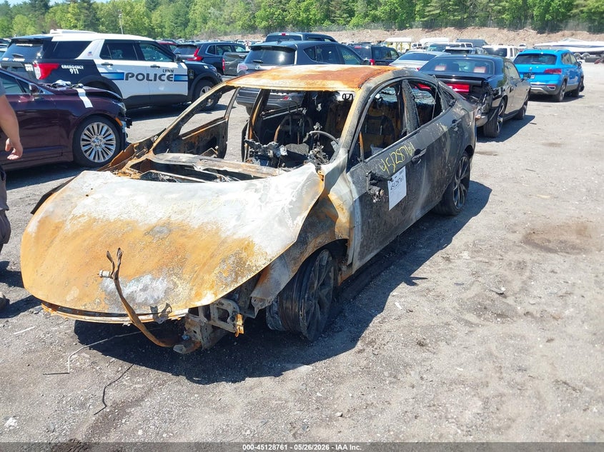 2019 HONDA CIVIC auction photo 2
