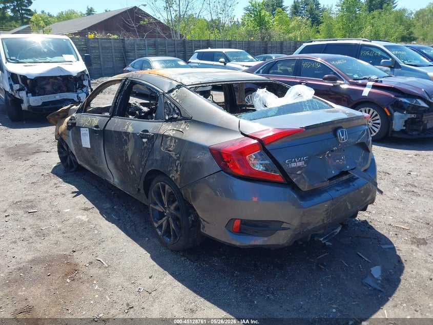 2019 HONDA CIVIC auction photo 3