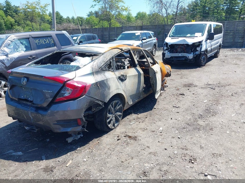 2019 HONDA CIVIC auction photo 4