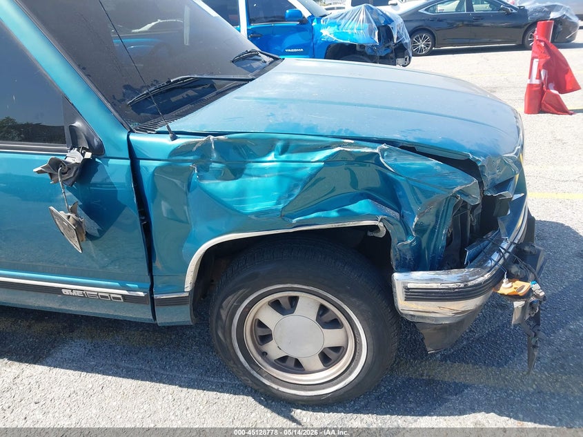 1997 GMC Sierra 1500 Sl Wideside VIN: 1GTEC14WXVZ528486 Lot: 45128778