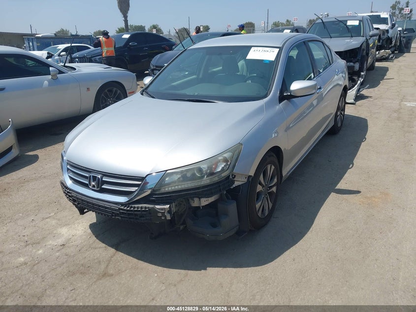 2014 Honda Accord Lx 1HGCR2F3XEA049466 photo 1