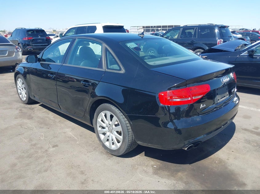 Vin: wauafaflxda142380, lot: 45626452, audi a4 2.0t premium 20133