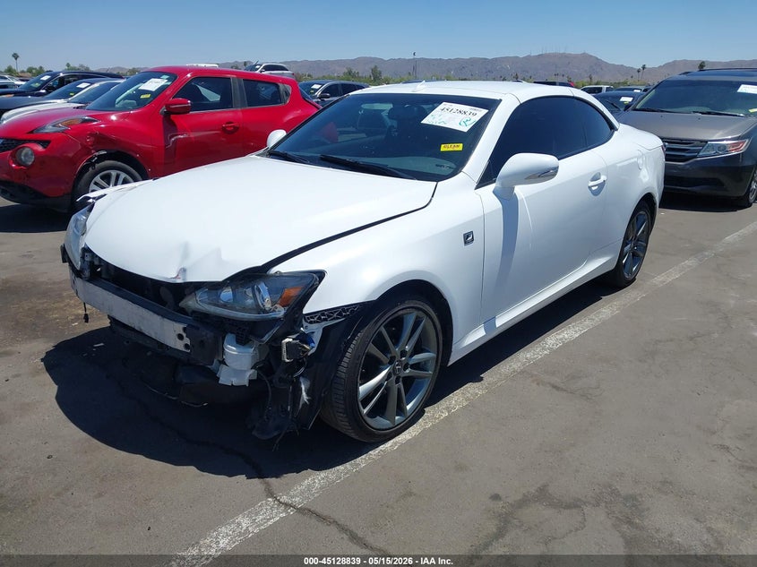 Vin: jthff2c23d2526617, lot: 45626455, lexus is 250c 20132