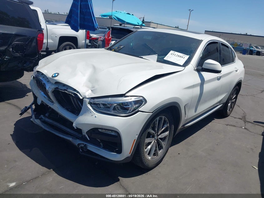 Vin: 5uxuj3c50klg52241, lot: 45626497, bmw x4 xdrive30i 20192