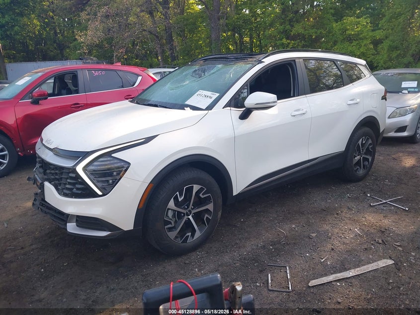 2025 KIA SPORTAGE HYBRID auction photo 2