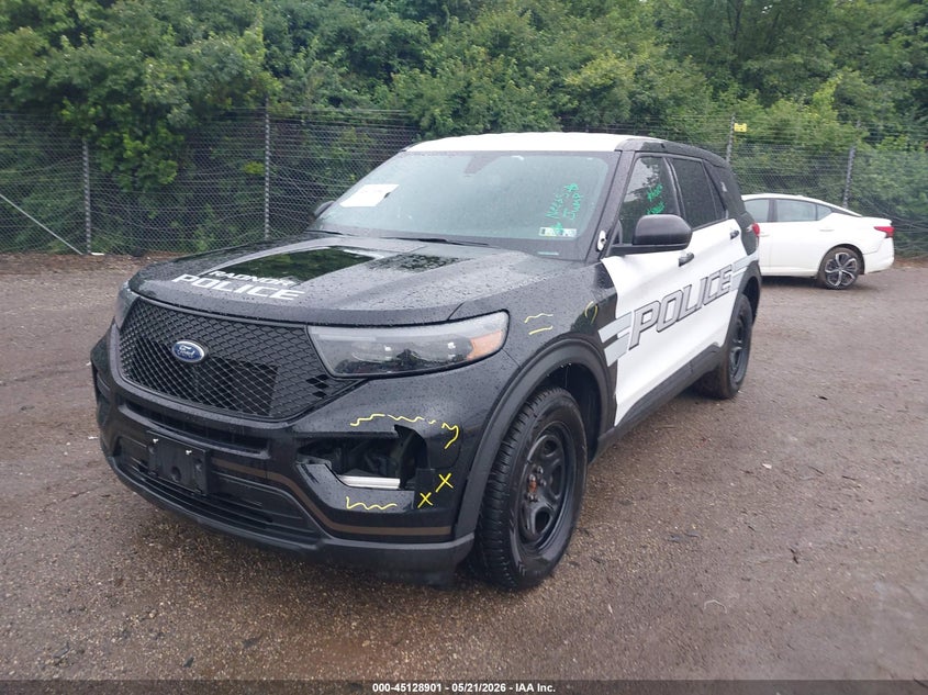 Vin: 1fm5k8aw3pna01539, lot: 45626517, ford police interceptor utility 20232