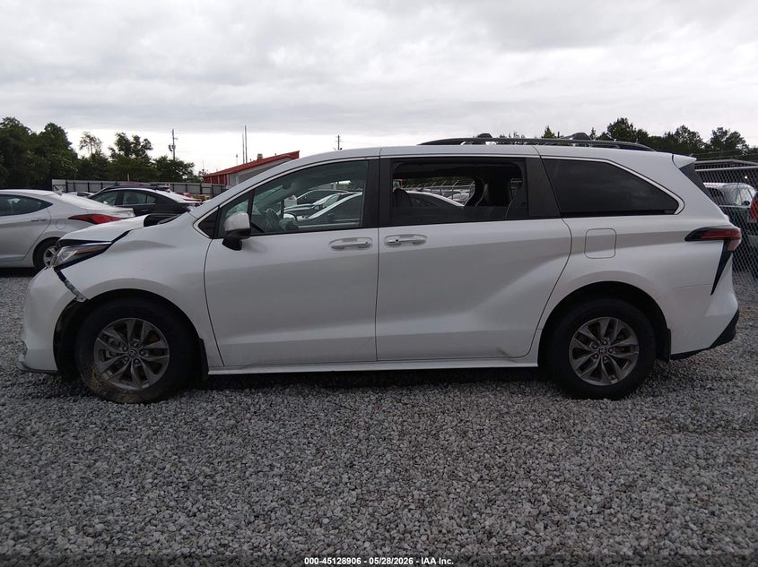 2022 Toyota Sienna Xle VIN: 5TDYRKEC6NS085244 Lot: 45128906