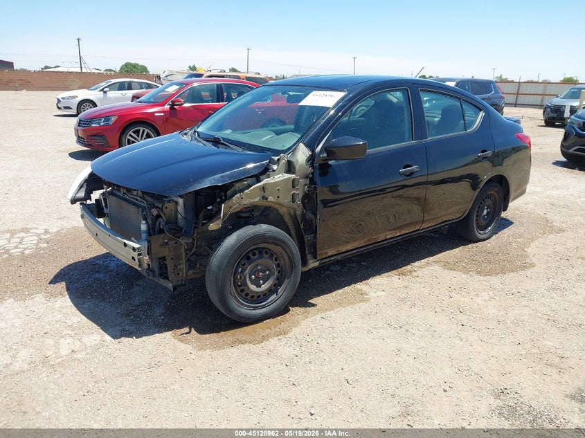 Vin: 3n1cn7ap1jl821182, lot: 45626577, nissan versa 1.6 s+ 20182
