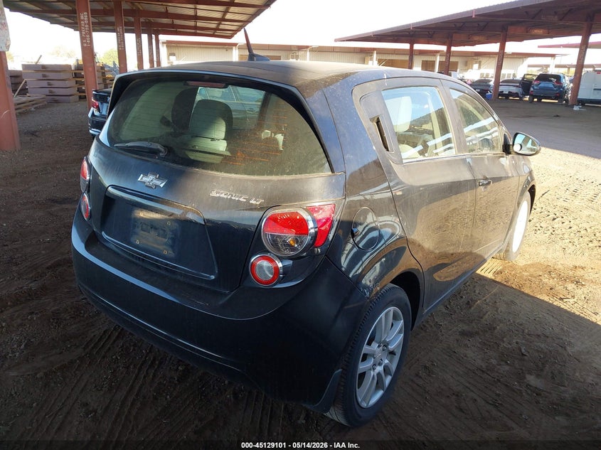 Vin: 1g1jc6sh2c4156953, lot: 45626717, chevrolet sonic 2lt 20124
