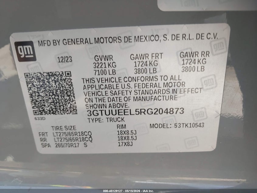 GMC SIERRA 1500 - zdjęcie 9
