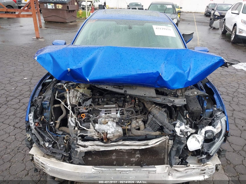 2016 HONDA CIVIC SEDAN 1.5L I-4 DI, DOHC, VVT, TURBO, 174HP