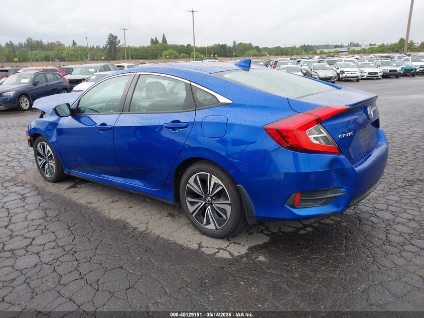 2016 HONDA CIVIC SEDAN 1.5L I-4 DI, DOHC, VVT, TURBO, 174HP