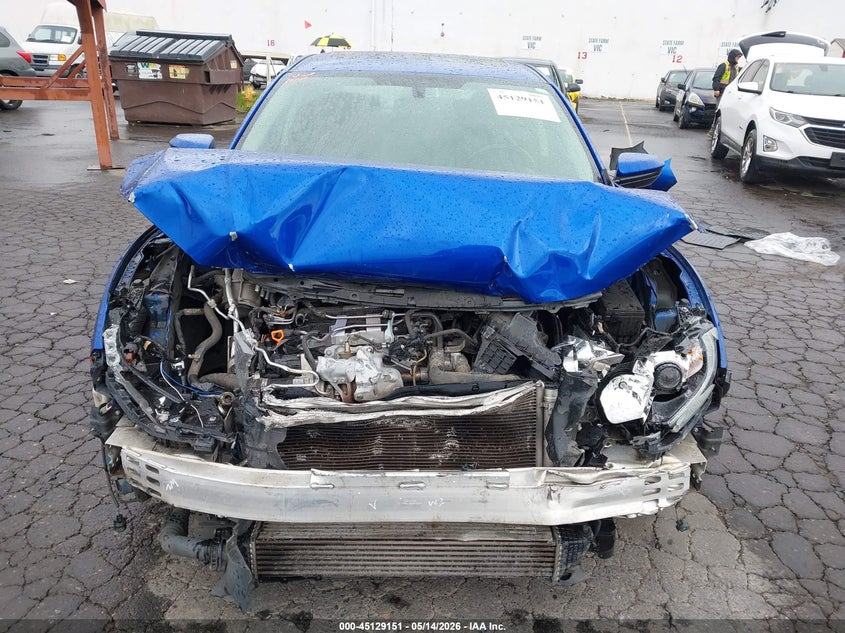 2016 HONDA CIVIC SEDAN 1.5L I-4 DI, DOHC, VVT, TURBO, 174HP