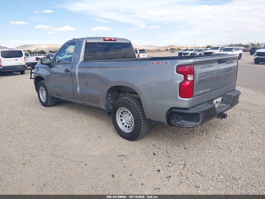 Vin: 3gcndaed0pg209885, lot: 45626777, chevrolet silverado 1500 4wd  long bed wt 20233
