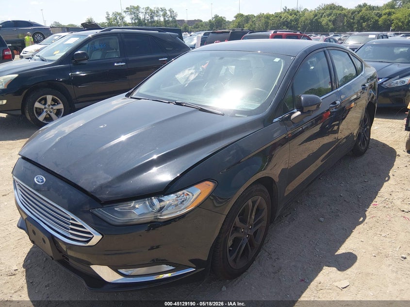 2018 Ford Fusion Se 3FA6P0HD5JR240584 photo 1