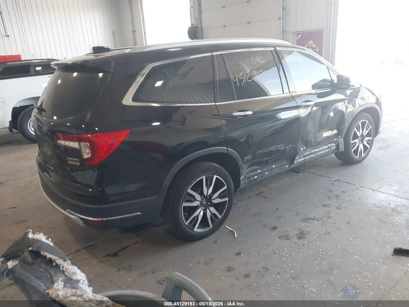 Vin: 5fnyf6h68lb003599, lot: 45626809, honda pilot awd touring 7 passenger 20204