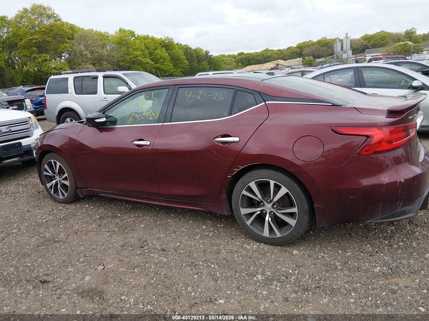 NISSAN MAXIMA 2016 VIN 1N4AA6AP2GC420681