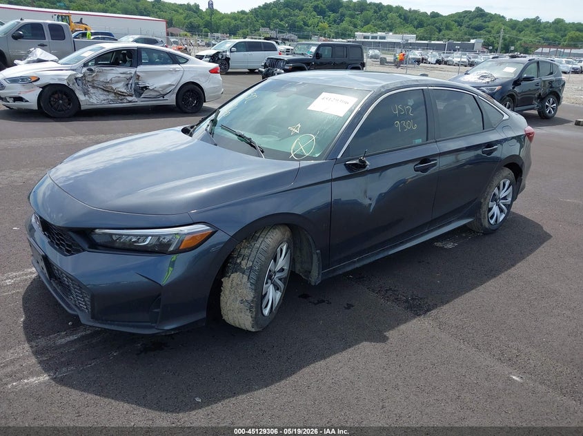 2026 Honda Civic Lx 2HGFE2F24TH543059 photo 1
