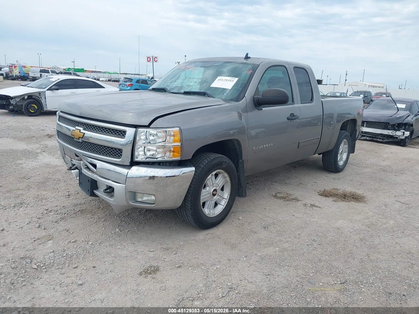 2012 Chevrolet Silverado 1500 Lt 1GCRKSE74CZ187701 photo 1