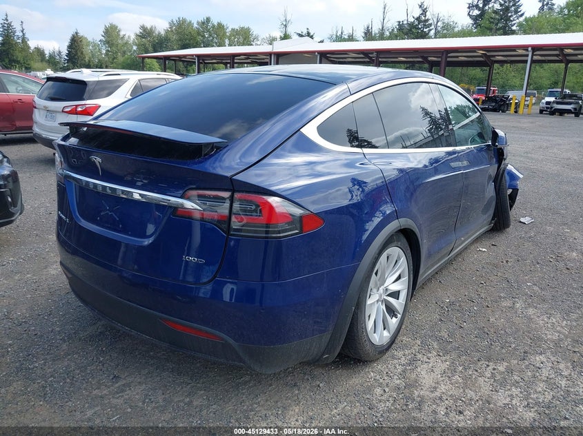 Vin: 5yjxcde2xjf142415, lot: 45627062, tesla model x 100d/75d/p100d 20184